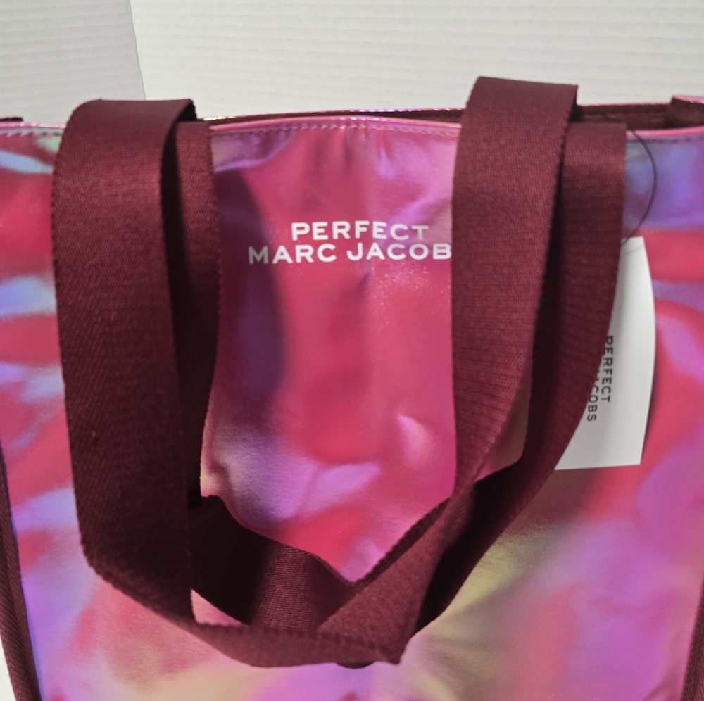 Marc Jacobs Iridescent Pink Tote Bag - Picture 3 of 11